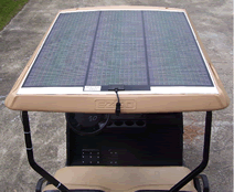 Peel & Stick Golf Cart Roof